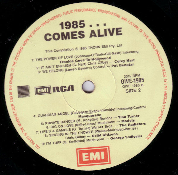 Various : 1985...Comes Alive (LP, Comp)