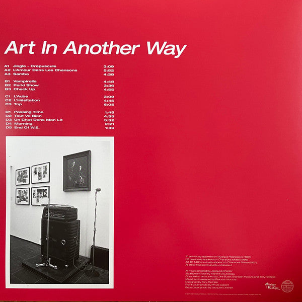 Jacques Charlier : Art In Another Way (2xLP, Comp)