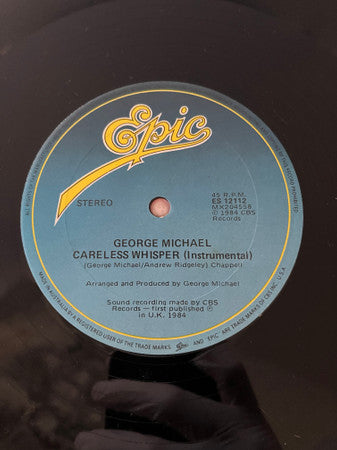 George Michael : Careless Whisper (12")