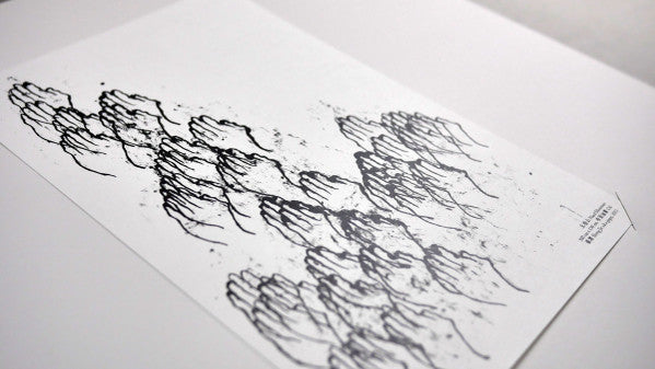 Gogo J & Shen Jing : Parallel Weaving = 聲比成音 (LP, Album, Whi)