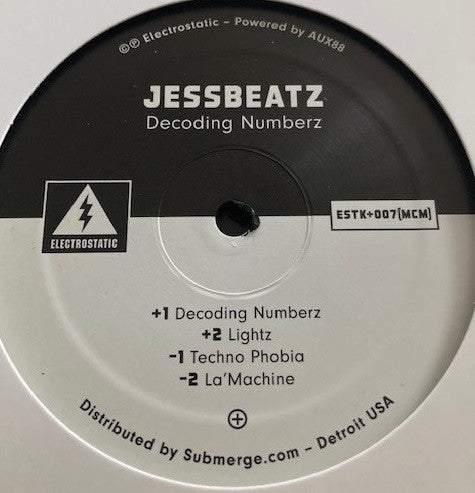 Jessbeatz : Decoding Numberz (12", TP)