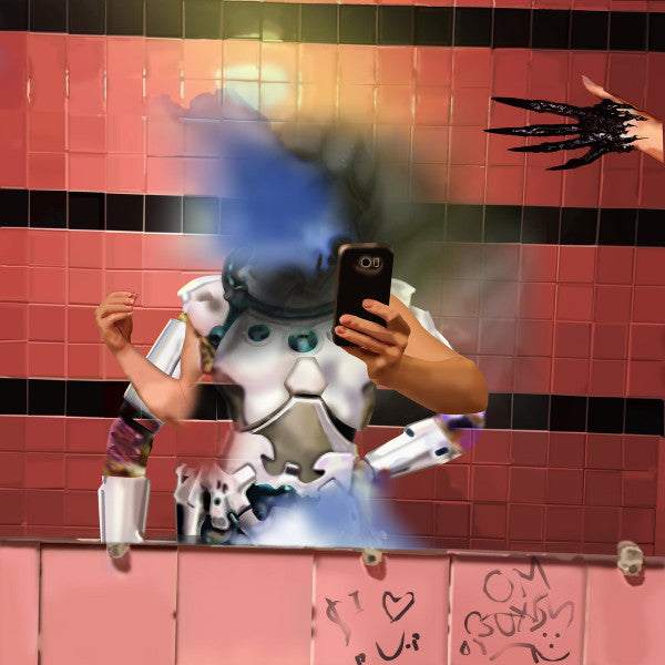 More Eaze and Claire Rousay : Never Stop Texting Me (LP, Album)