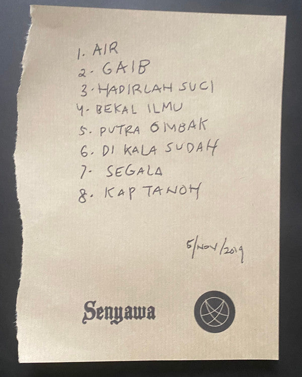 Senyawa : Rehearsal Session 2019 (LP, Smo)