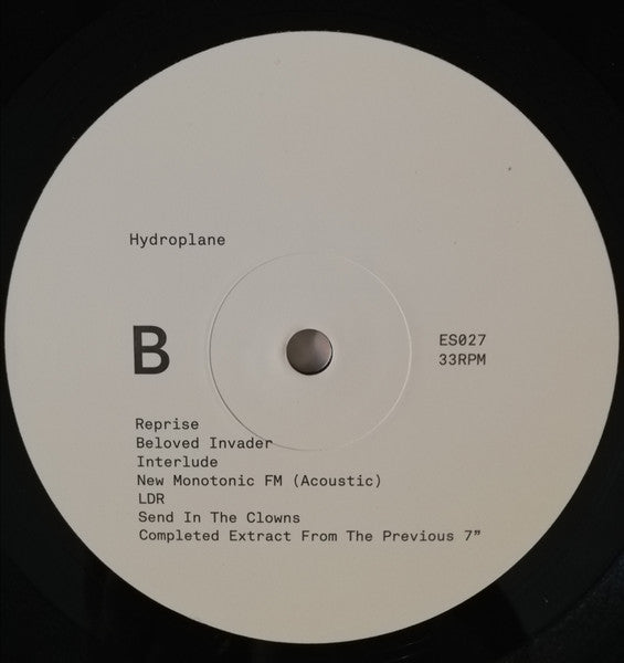 Hydroplane : Hydroplane (LP, Album, RE, RM)