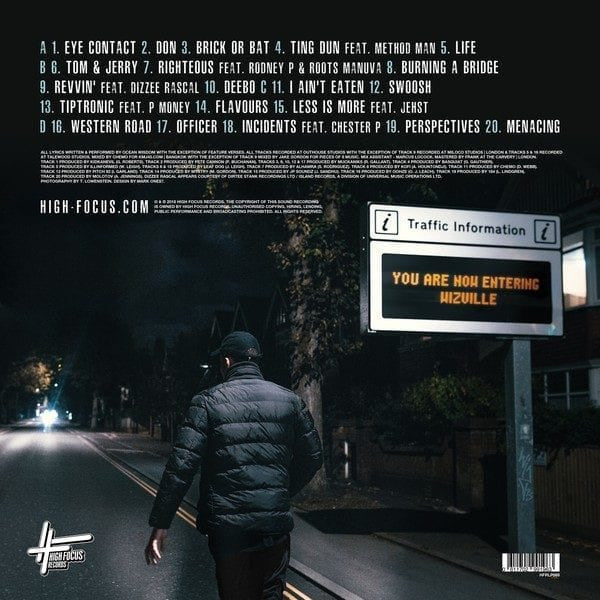 Ocean Wisdom : Wizville (2xLP, Album, Ltd, RP, Whi)