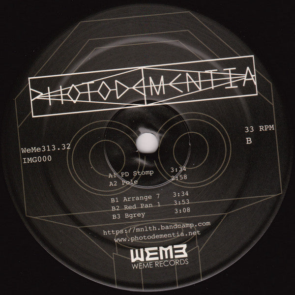 Photodementia : IMG000 (2x12", Album)