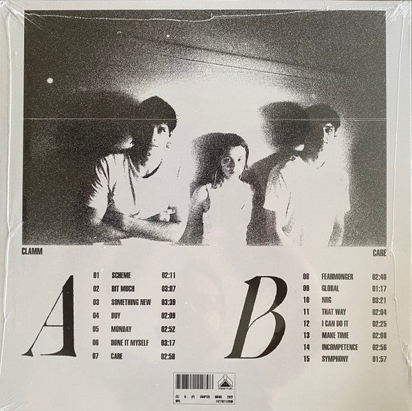 Clamm : Care (LP, Album, Ltd, Cle)
