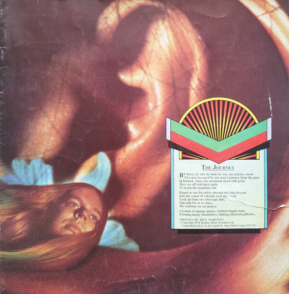 Rick Wakeman : Journey To The Centre Of The Earth (LP, Album, Gat)