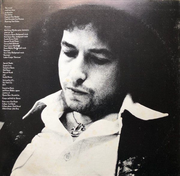 Bob Dylan : Desire (LP, Album, RE, Gat)