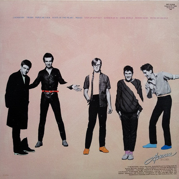 Mondo Rock : Mondo Rock Chemistry (LP, Album, RE)
