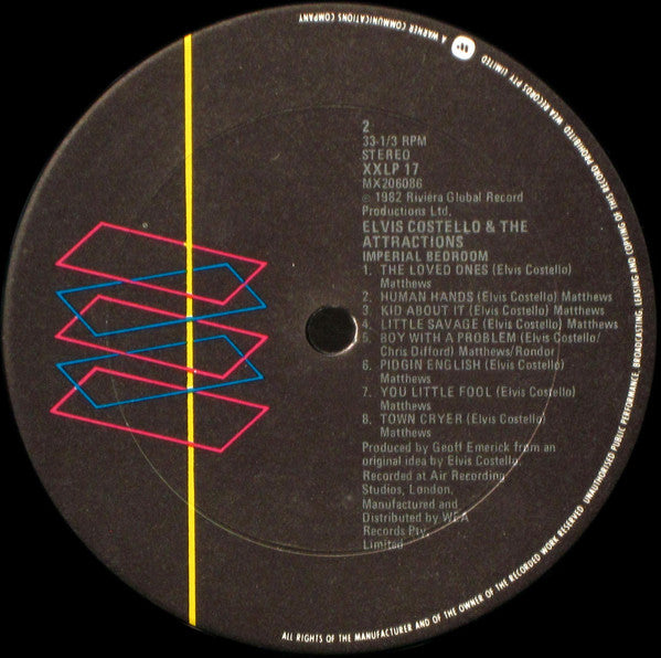 Elvis Costello And The Attractions* : Imperial Bedroom (LP, Album)