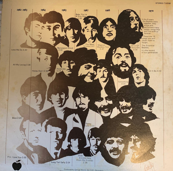 The Beatles : The Essential Beatles (LP, Comp, Mono)