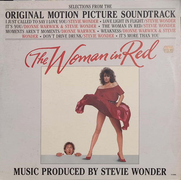 Stevie Wonder : The Woman In Red (Selections From The Original Motion Picture Soundtrack) (LP, Album, Comp, Gat)