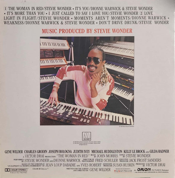 Stevie Wonder : The Woman In Red (Selections From The Original Motion Picture Soundtrack) (LP, Album, Comp, Gat)