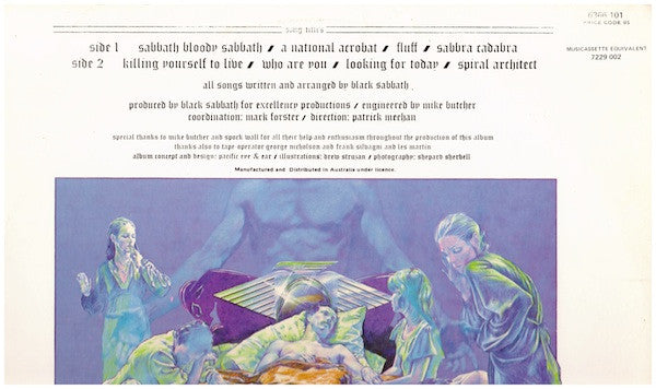 Black Sabbath : Sabbath Bloody Sabbath (LP, Album, Gat)