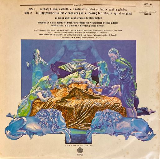 Black Sabbath : Sabbath Bloody Sabbath (LP, Album, Gat)