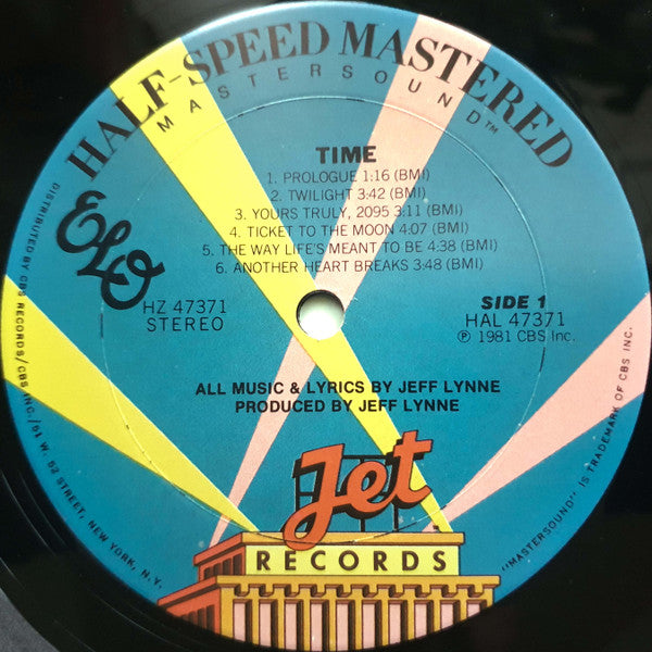 Electric Light Orchestra : Time (LP, Album, Hal)