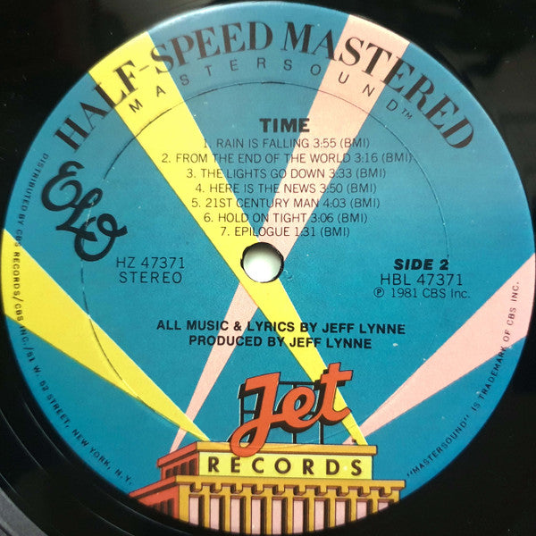 Electric Light Orchestra : Time (LP, Album, Hal)