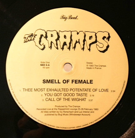 The Cramps : Smell Of Female (12", MiniAlbum, RE)