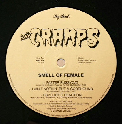 The Cramps : Smell Of Female (12", MiniAlbum, RE)