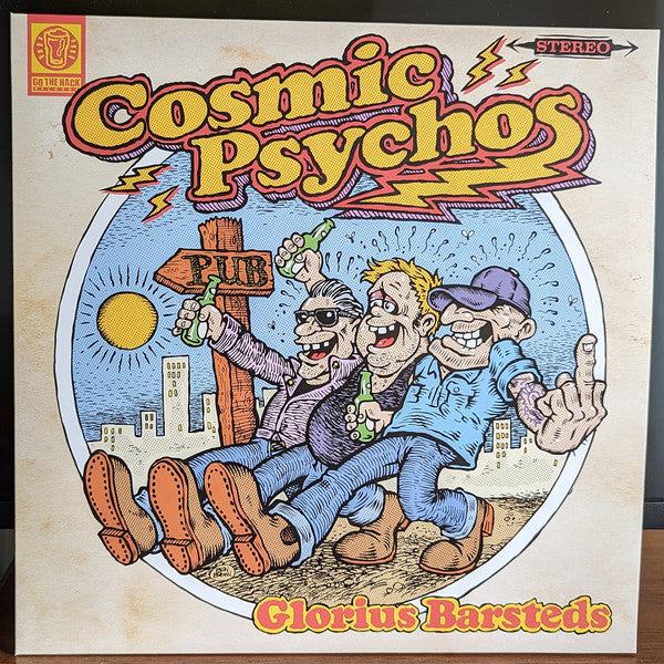 Cosmic Psychos : Glorius Barsteds (LP, Album, RE, San)