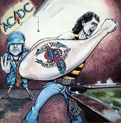 AC/DC : Dirty Deeds Done Dirt Cheap (LP, Album, RE)