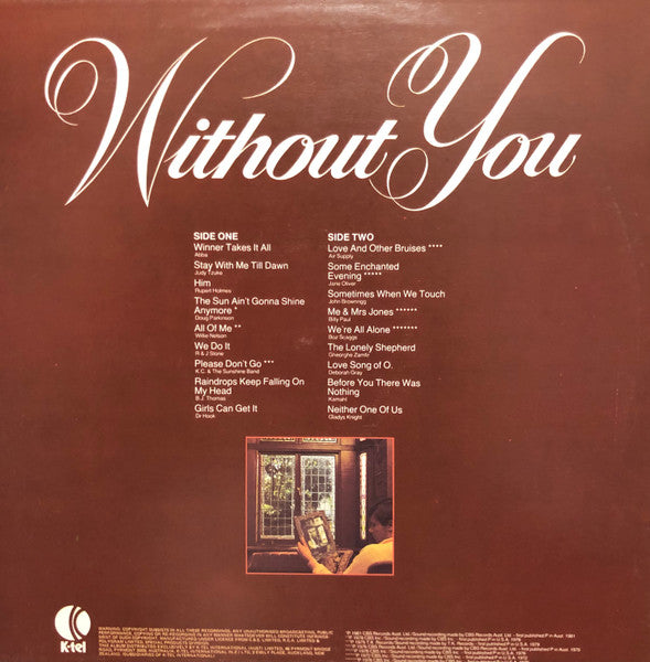Various : Without You Vol. II (LP, Comp)
