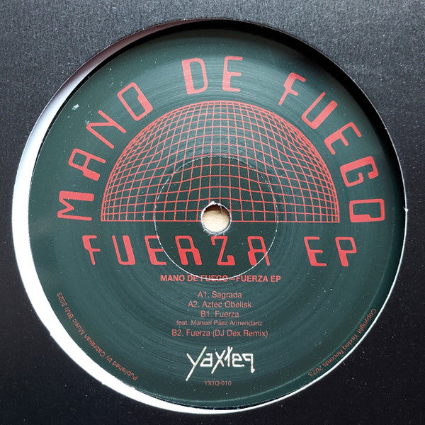 Mano De Fuego : Fuerza EP  (12")