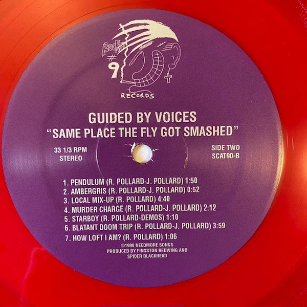 Guided By Voices : Same Place The Fly Got Smashed (LP, Album, RE, Red)