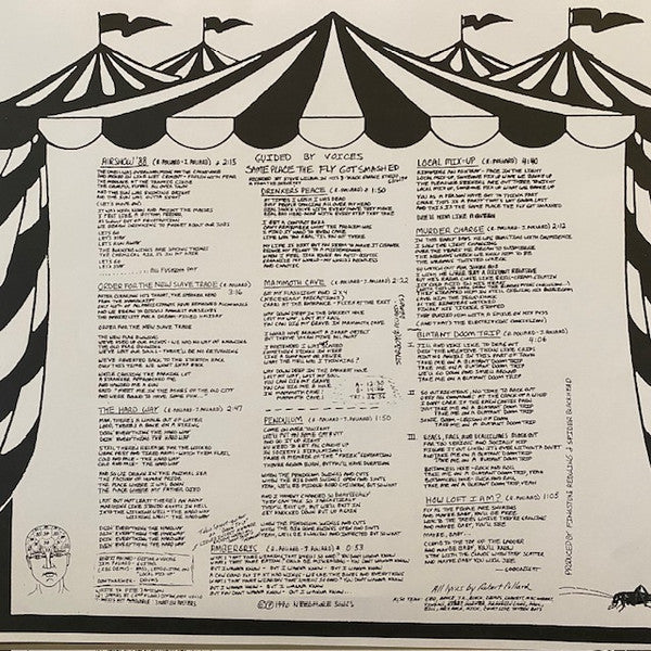 Guided By Voices : Same Place The Fly Got Smashed (LP, Album, RE, Red)