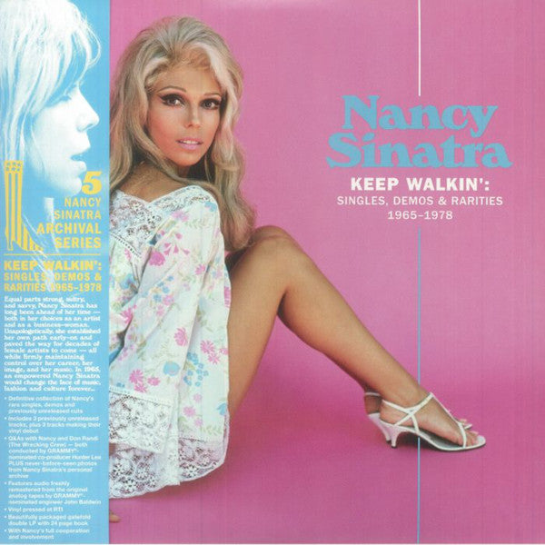 Nancy Sinatra : Keep Walkin': Singles, Demos & Rarities 1965-1978 (2xLP, Album, Comp, Ltd, Num)