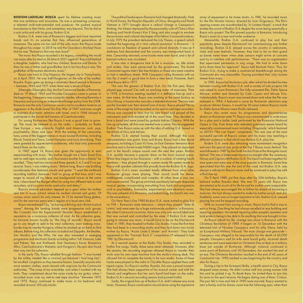 Rodion G. A. : From The Archives 1981 - 2017 (2xLP, Album, Comp)