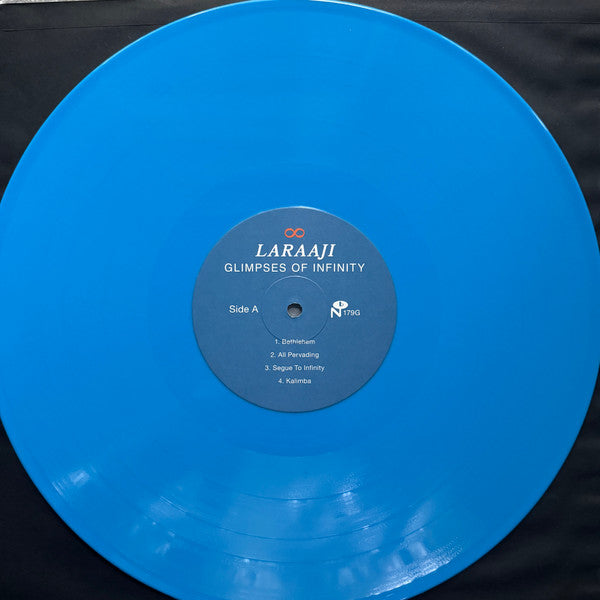 Laraaji : Glimpses Of Infinity (LP, Comp, Blu)