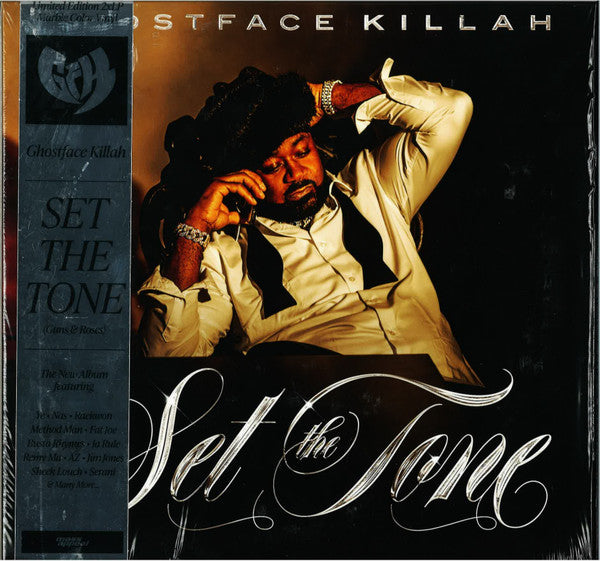 Ghostface Killah : Set The Tone (Guns & Roses) (LP, Gre + LP, Pur + Album, Ltd, Obi)