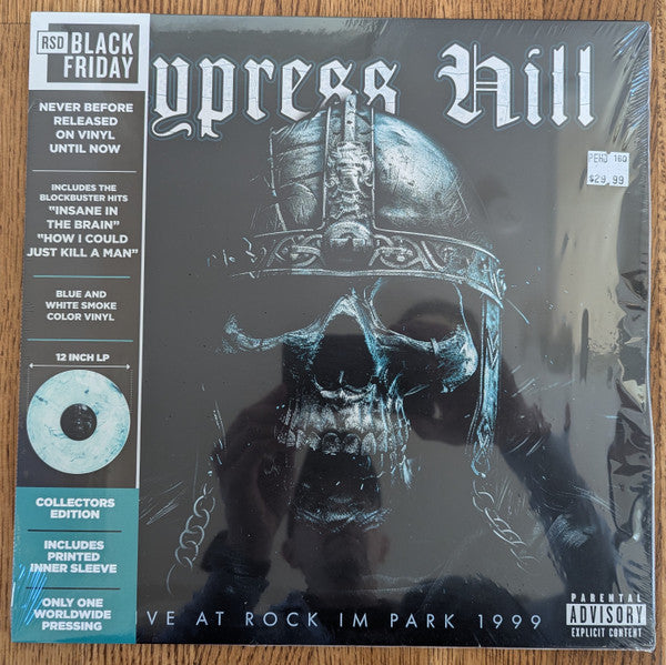 Cypress Hill : Live At Rock Im Park 1999 (LP, RSD, Ltd)