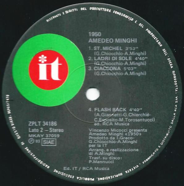 Amedeo Minghi : 1950 (LP)