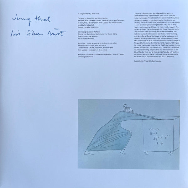 Jenny Hval : Iris Silver Mist (LP, Album, Ltd, Pea)