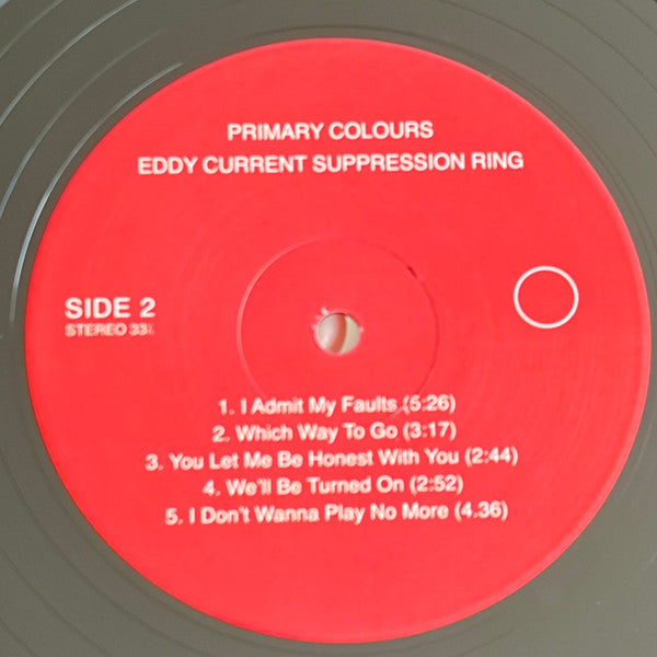Eddy Current Suppression Ring : Primary Colours (LP, RE)