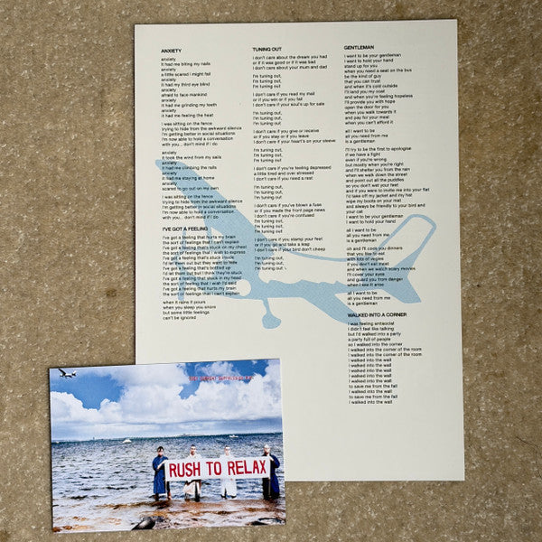 Eddy Current Suppression Ring : Rush To Relax (LP, RE)