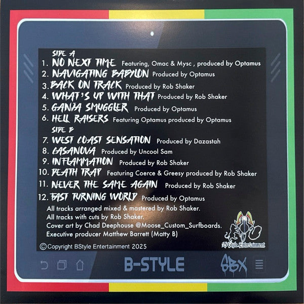Matty B : Babylon (LP, Lim)