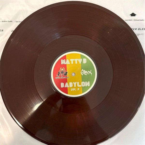 Matty B : Babylon (LP, Lim)