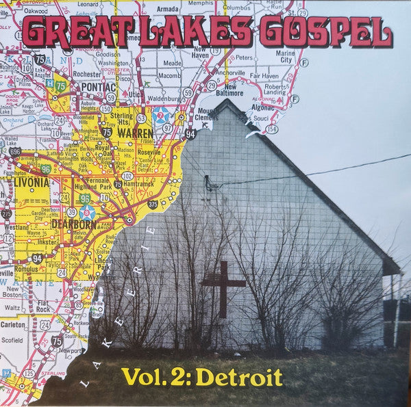 Various : Great Lakes Gospel - Vol. 2: Detroit (LP, Comp, Red)
