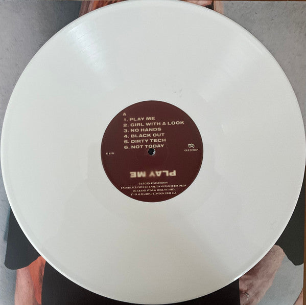 Kim Gordon : Play Me (LP, Album, Ltd, Whi)