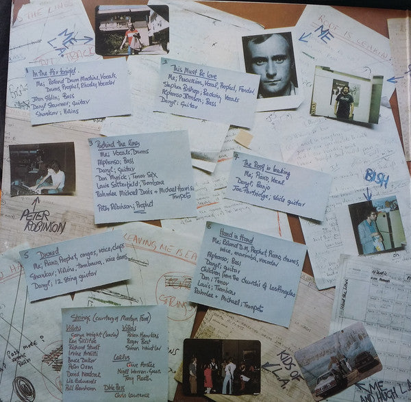 Phil Collins : Face Value (LP, Album, RE, Gat)