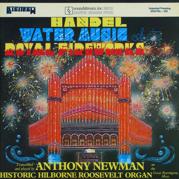 Water Music Suite / Royal Fireworks Suite (LP) (Poor (P))