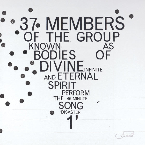 bodies of divine infinite and eternal spirit : disaster 1 (LP)