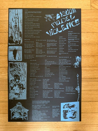 Station Model Violence : Station Model Violence (LP, Album, RP)
