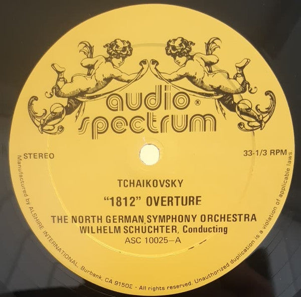 Pyotr Ilyich Tchaikovsky, Das Norddeutsche Symphonieorchester, Wilhelm Schüchter : "1812" Overture / Capriccio Italien (LP)
