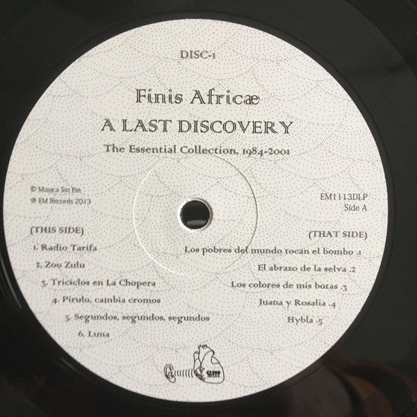 Finis Africae : A Last Discovery : The Essential Collection, 1984-2001 (2xLP, Comp, Gat)