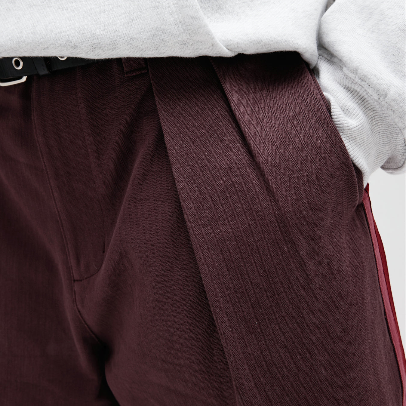 Leagues Club Stripe Pant | Plum